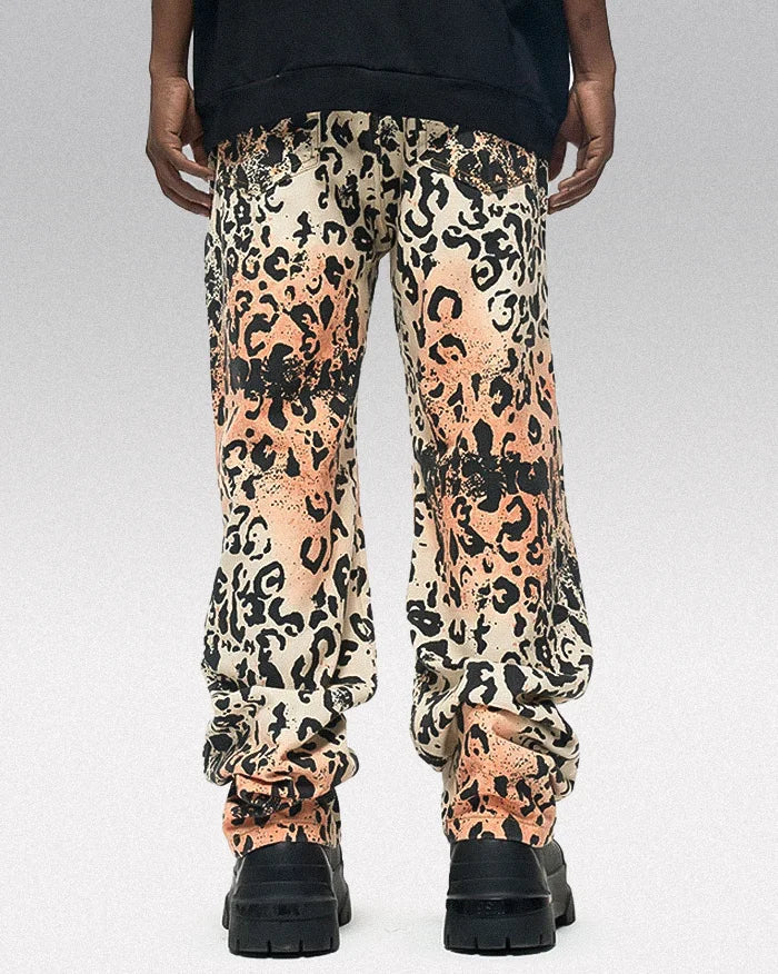 Leopard jeans "Izumi" - Image 2
