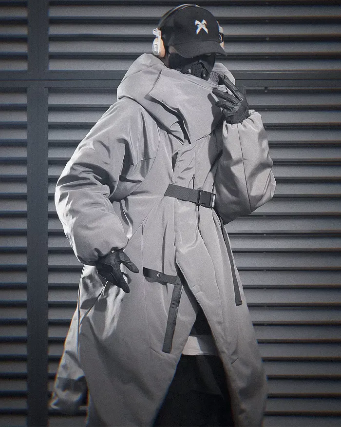 Long down jacket "Kitahiro" - Image 4
