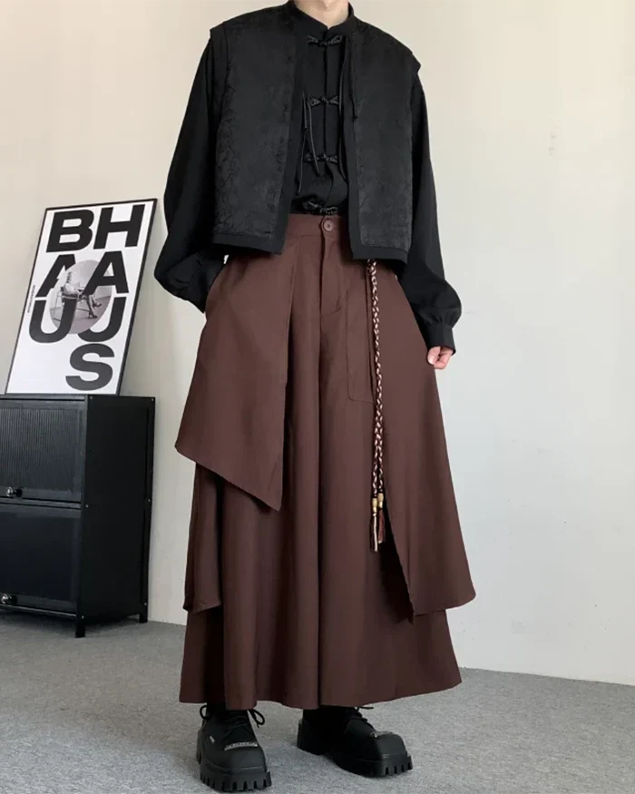 Long skirt pants "Hashima" - Image 17