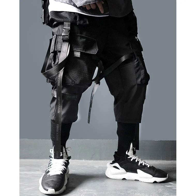"Mamura" Techwear cargo pants - Image 9