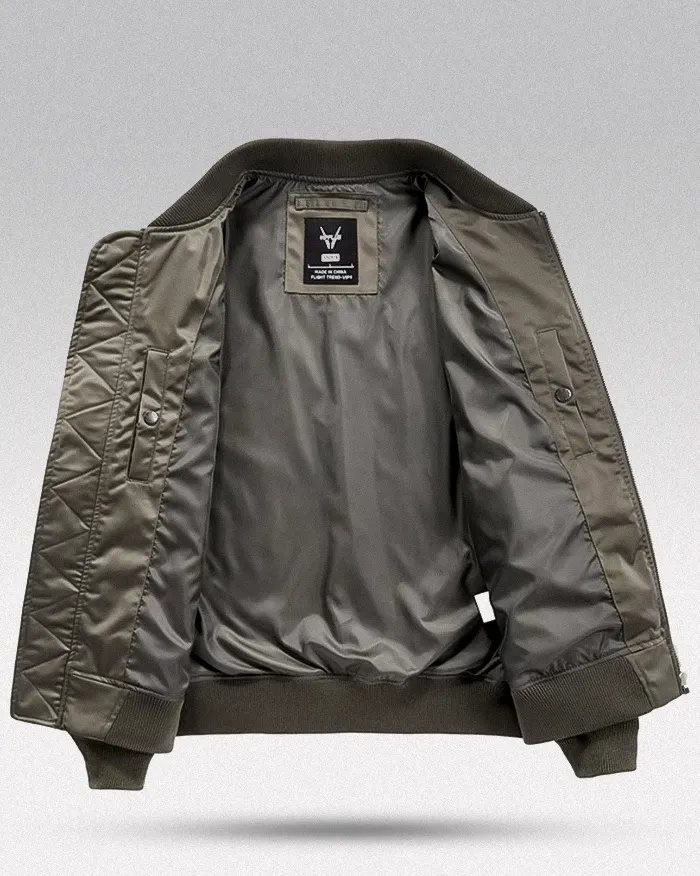 Men Bomber Jacket "Rishima" - Image 4