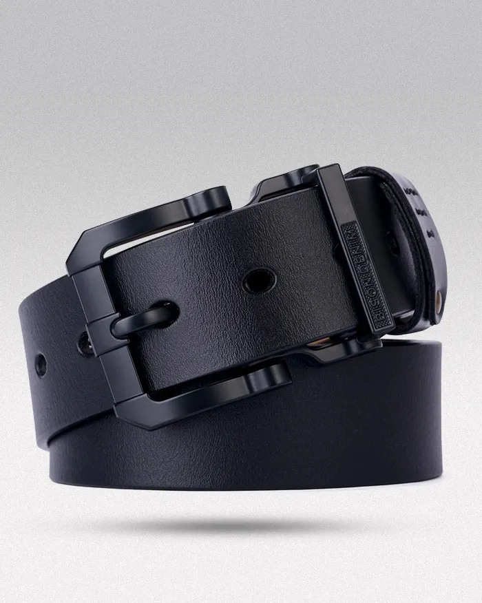 Men's black belt "Ojiya" - Image 2