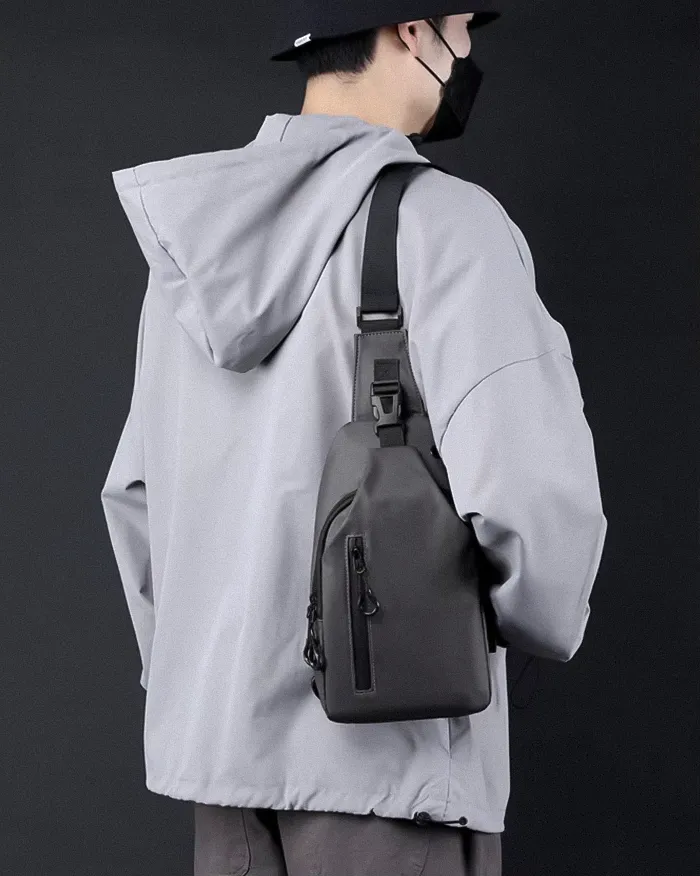 Men's crossbody bag streetwear "Makuzo" - Image 10