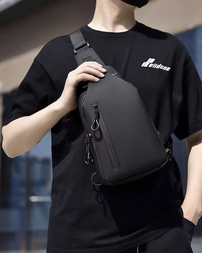 Men's crossbody bag streetwear "Makuzo" - Image 14