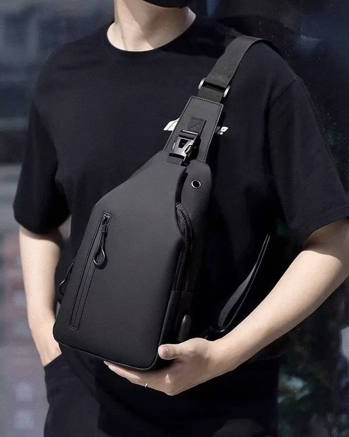 Men's crossbody bag streetwear "Makuzo" - Image 16