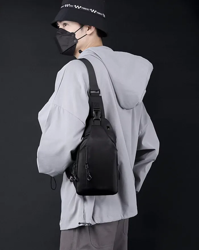 Men's crossbody bag streetwear "Makuzo" - Image 19