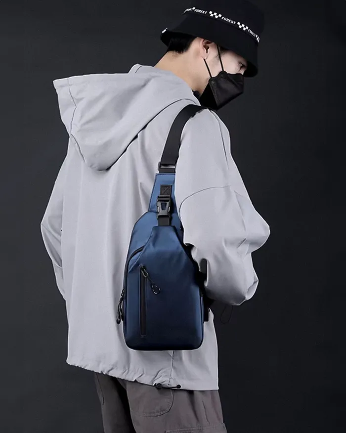 Men's crossbody bag streetwear "Makuzo" - Image 20