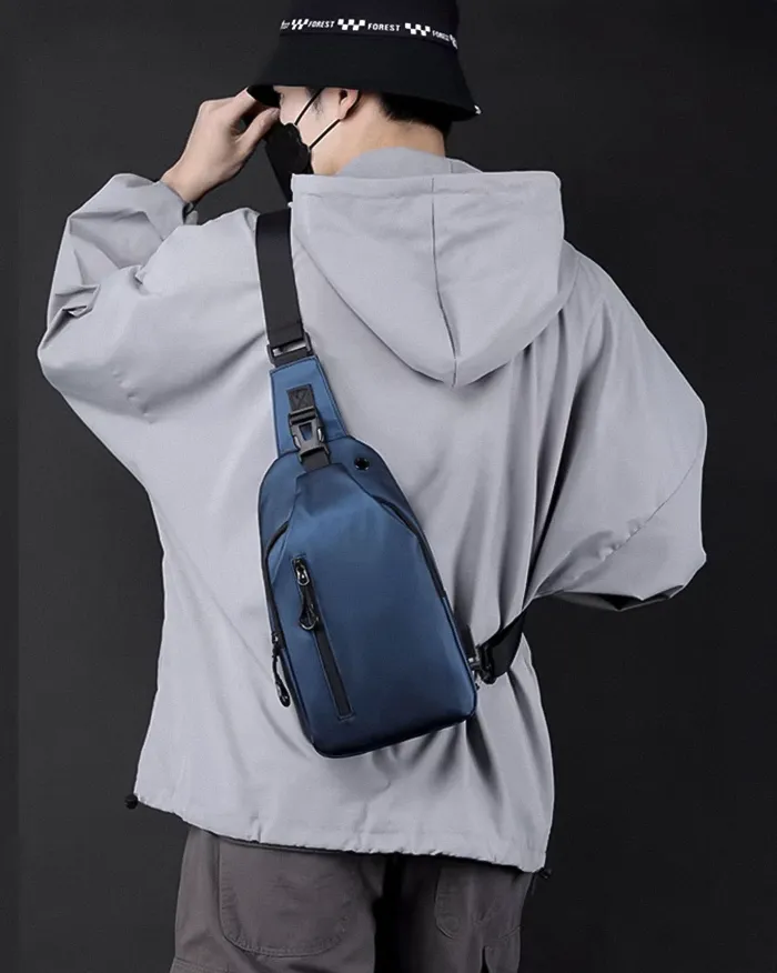 Men's crossbody bag streetwear "Makuzo" - Image 21
