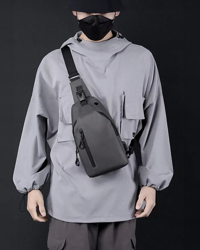 Men's crossbody bag streetwear "Makuzo" - Image 9