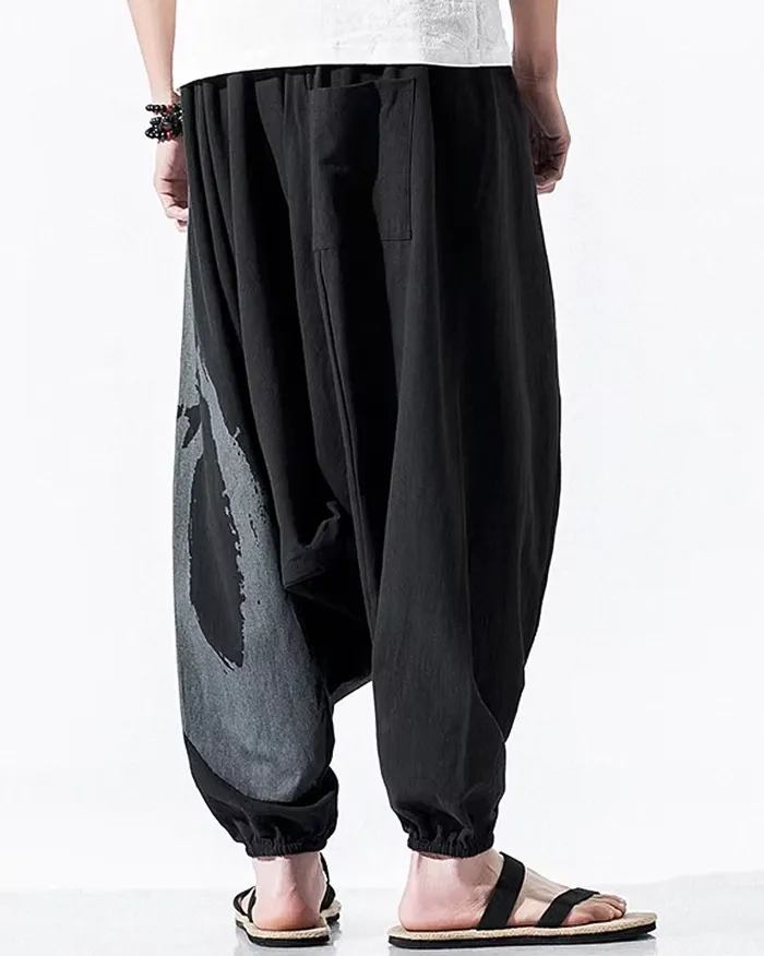 Men's crotch drop pants "Ishiga" - Image 7
