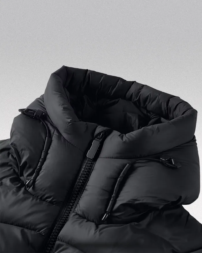 Men's down jacket with hood "Jisawa" - Image 6
