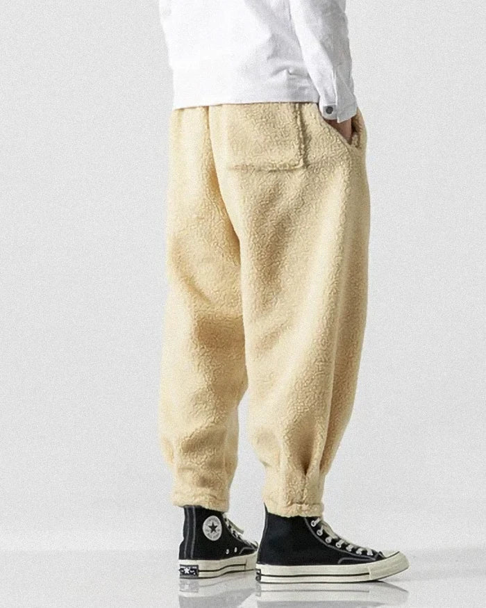 Men's fleece jogger pants "Tsugawa" - Image 10