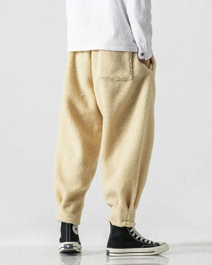 Men's fleece jogger pants "Tsugawa" - Image 11
