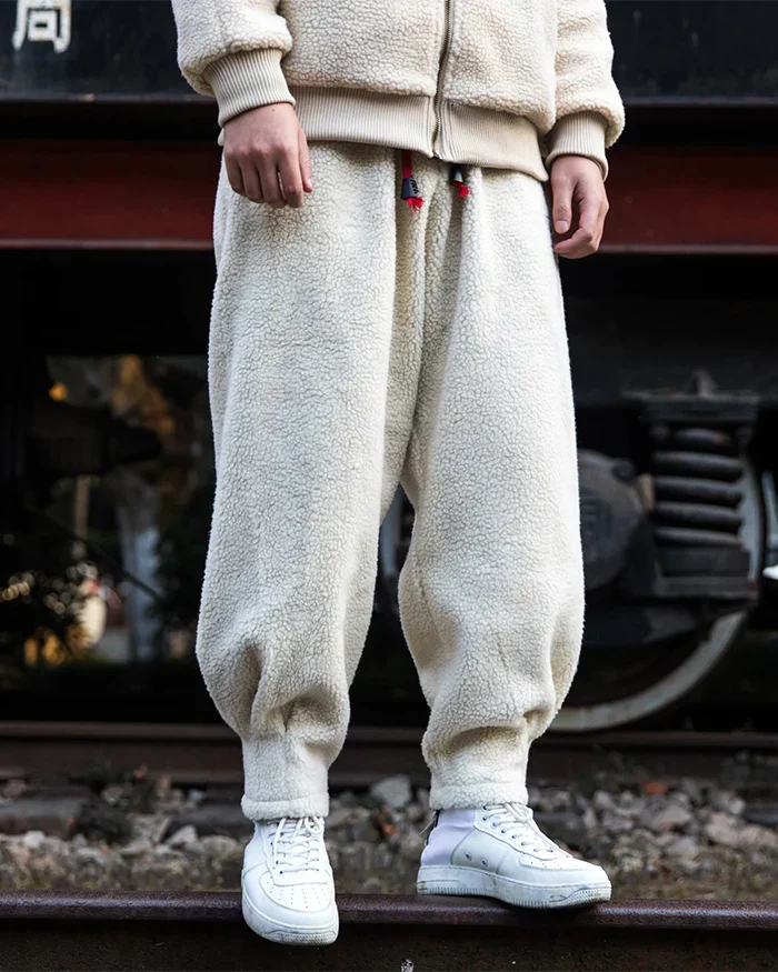 Men's fleece jogger pants "Tsugawa" - Image 12