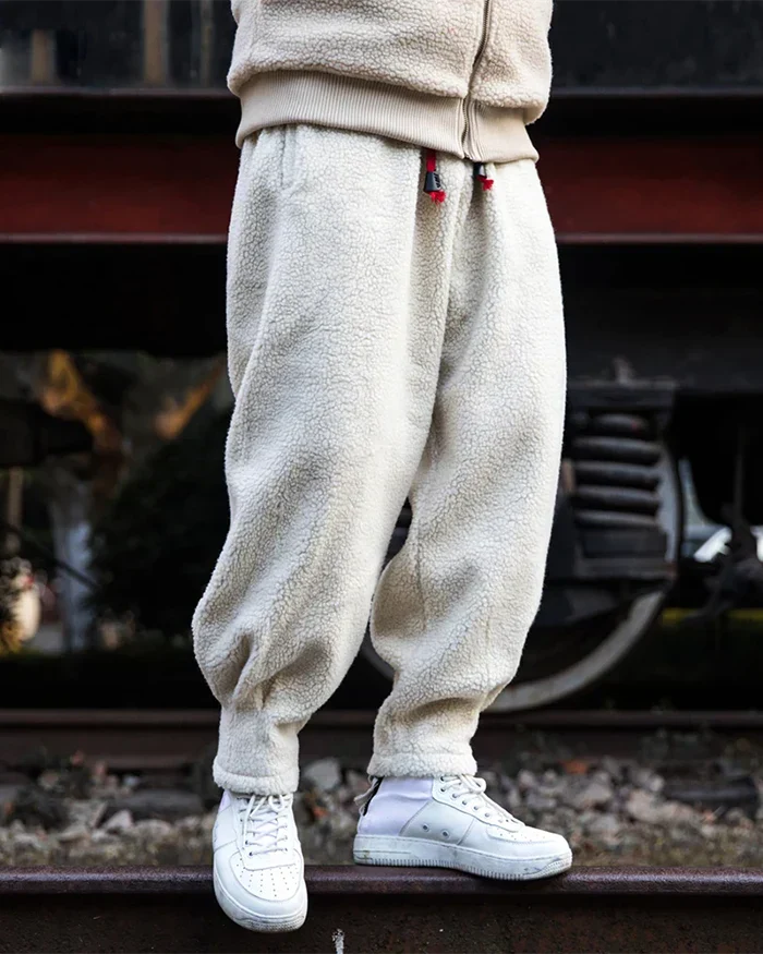 Men's fleece jogger pants "Tsugawa" - Image 13