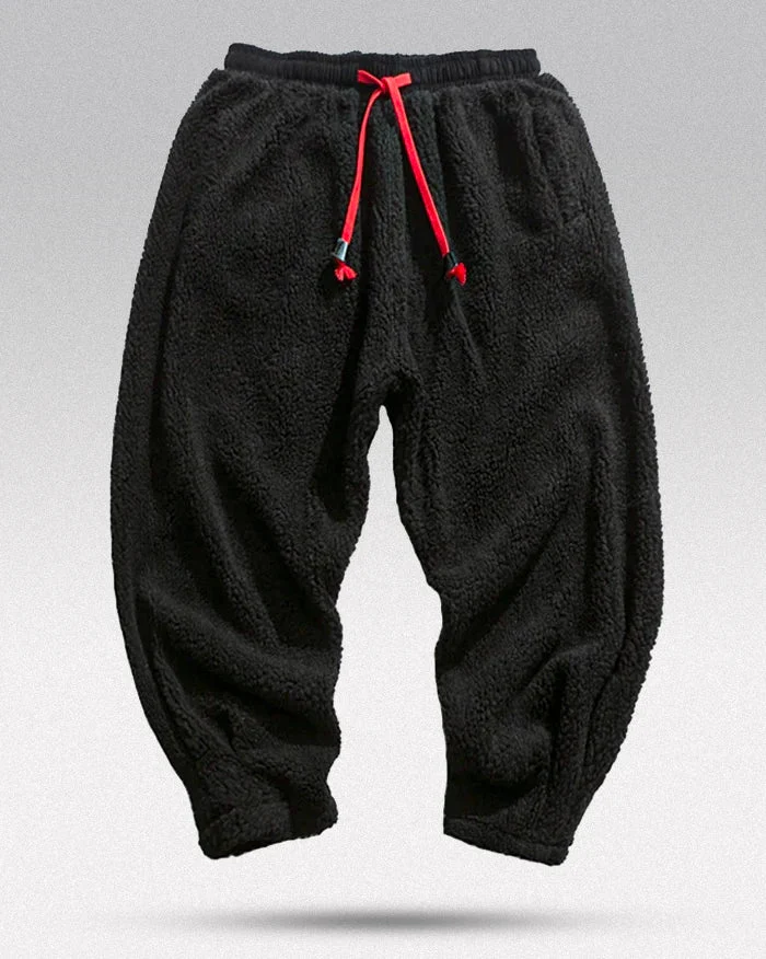 Men's fleece jogger pants "Tsugawa" - Image 3