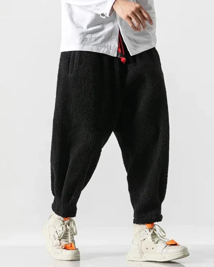 Men's fleece jogger pants "Tsugawa" - Image 5