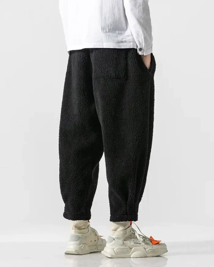 Men's fleece jogger pants "Tsugawa" - Image 6
