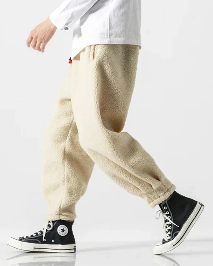 Men's fleece jogger pants "Tsugawa" - Image 7