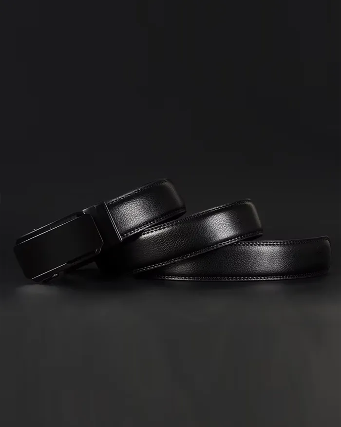 Men's genuine leather belt "Yasho" - Image 3