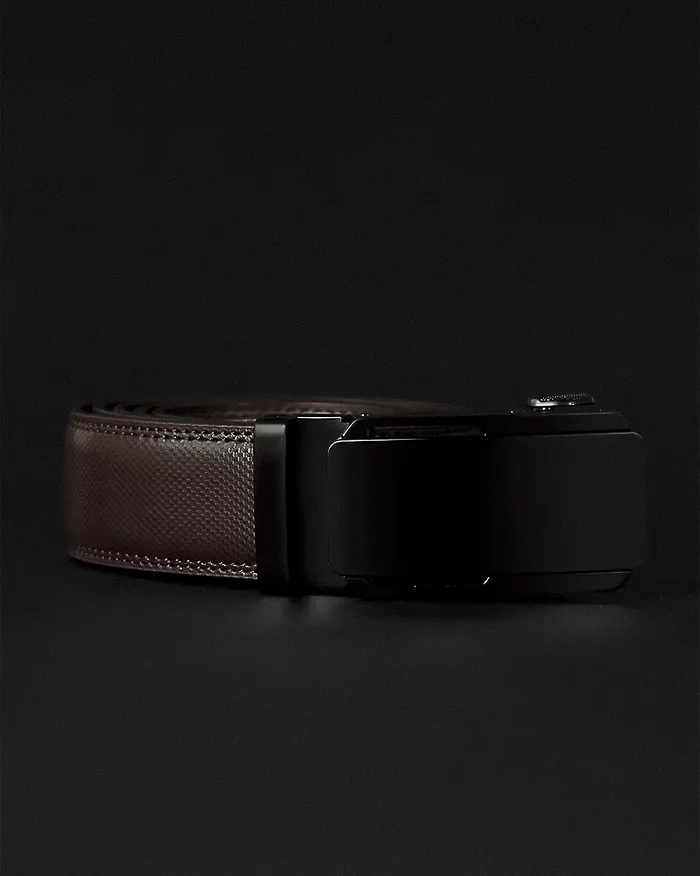 Men's genuine leather belt "Yasho" - Image 4