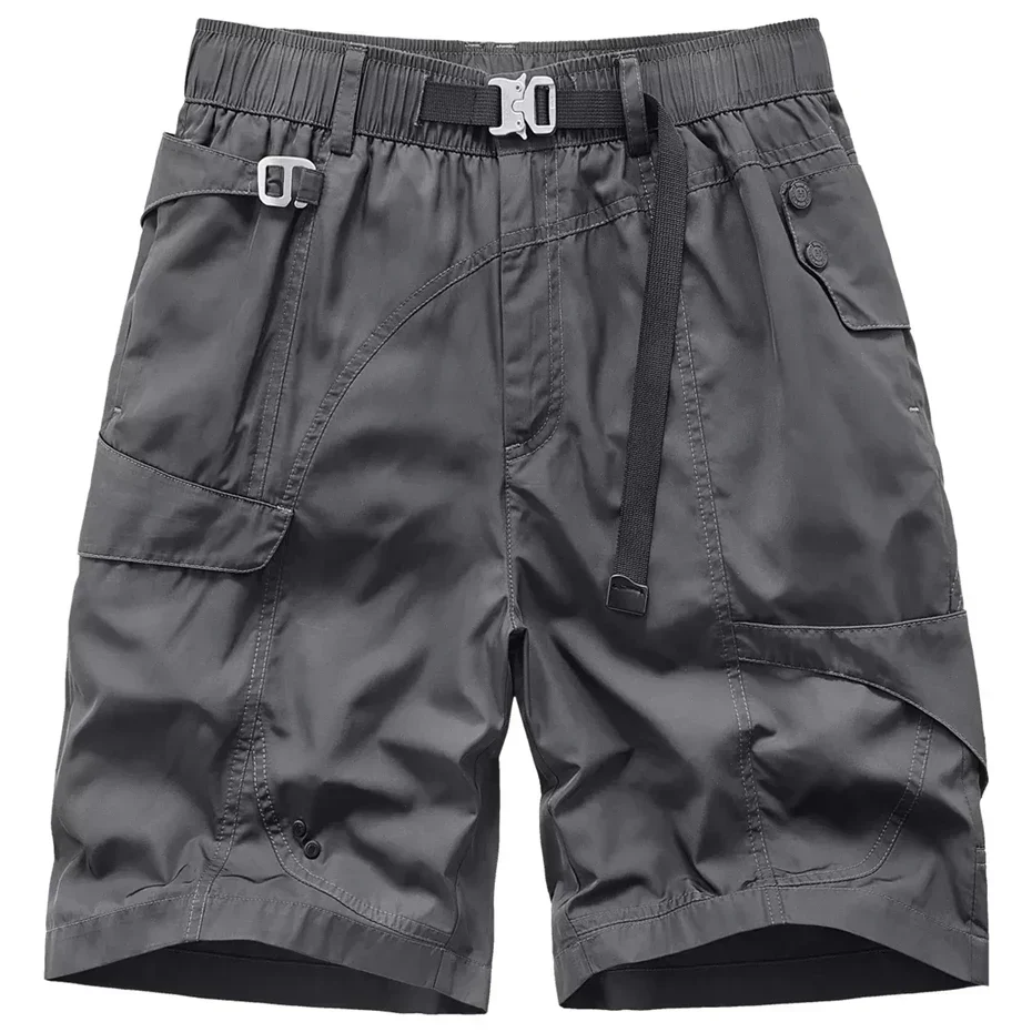 Men's grey shorts "Narita" - Image 6