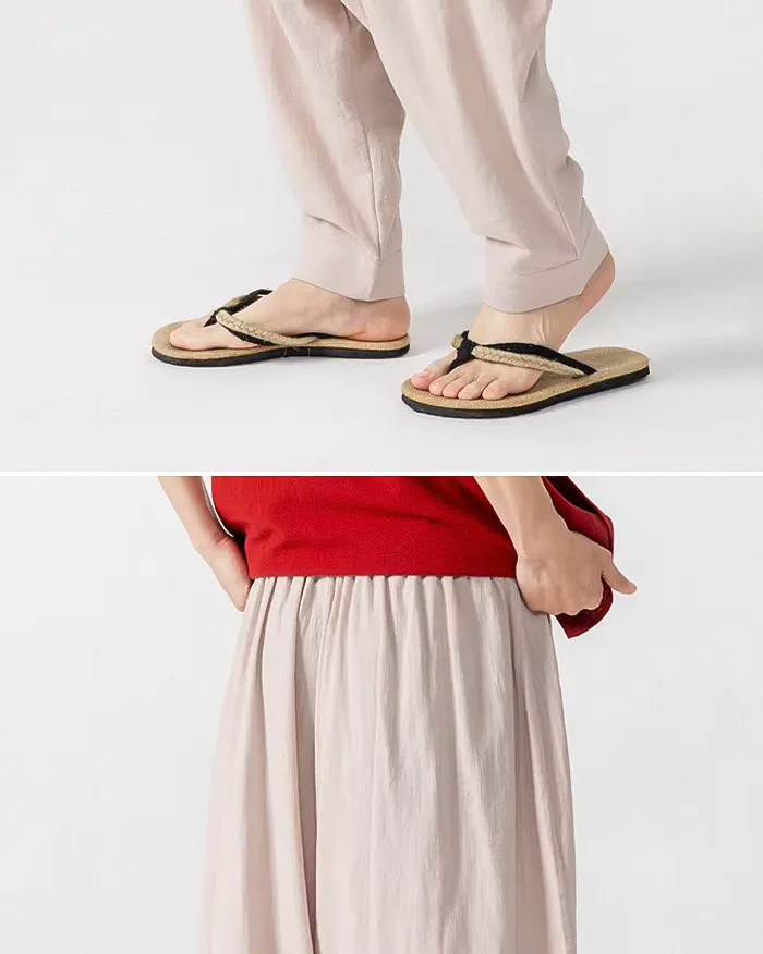 Men's linen harem pants "Kowada" - Image 9