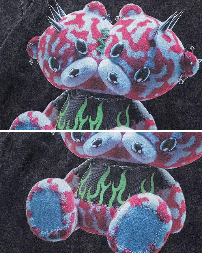 Men's oversized graphic t-shirt "Blayze" - Image 3