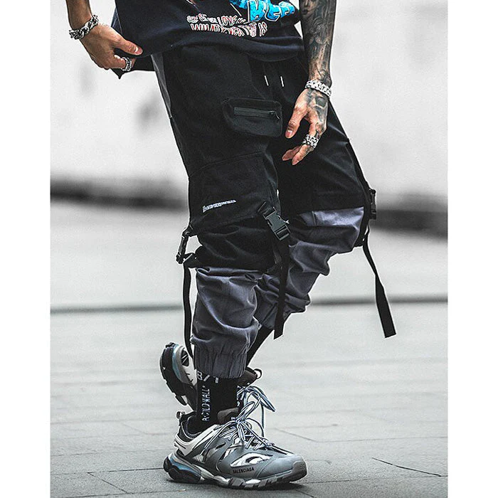 Men's pants with straps "Yamada" - Image 5