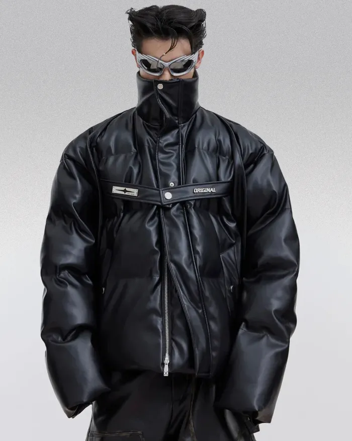 Men's pu leather jacket "Kadano" - Image 12