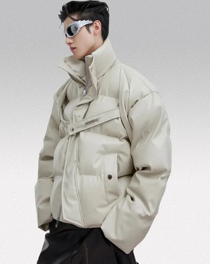 Men's pu leather jacket "Kadano" - Image 3