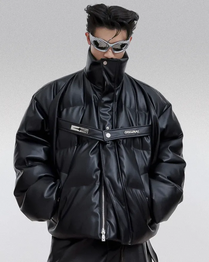 Men's pu leather jacket "Kadano" - Image 4