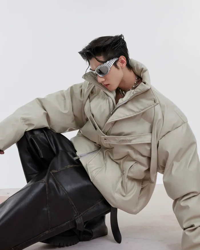 Men's pu leather jacket "Kadano" - Image 5