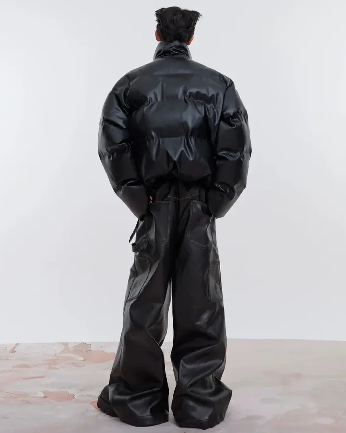 Men's pu leather jacket "Kadano" - Image 8