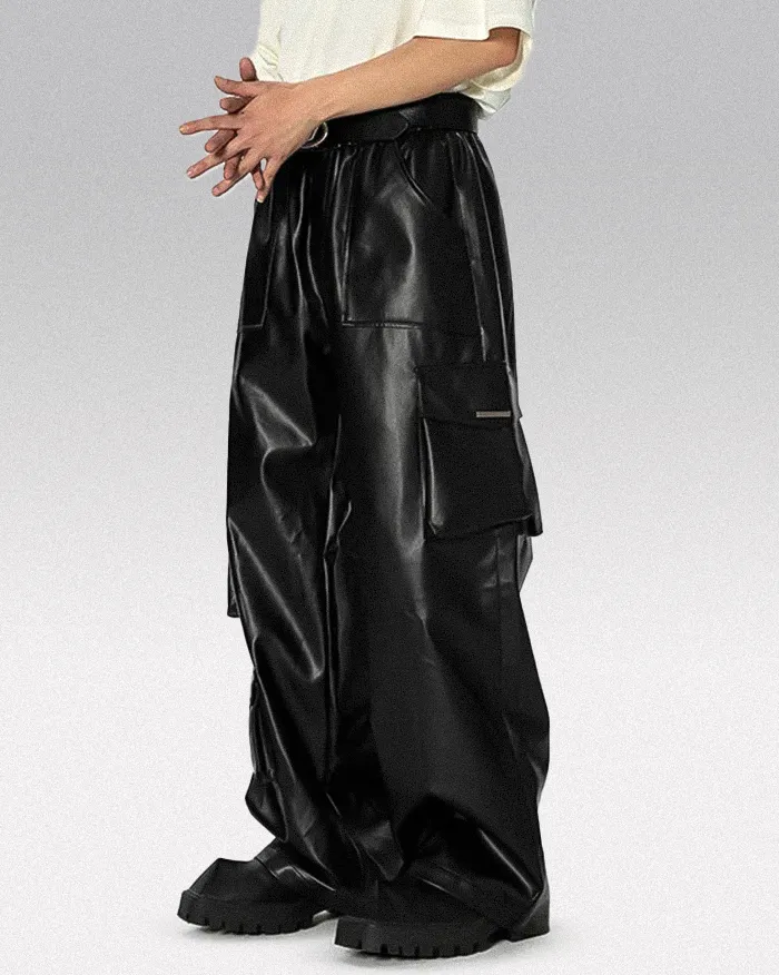 Men's pu leather pants "Kihara" - Image 6