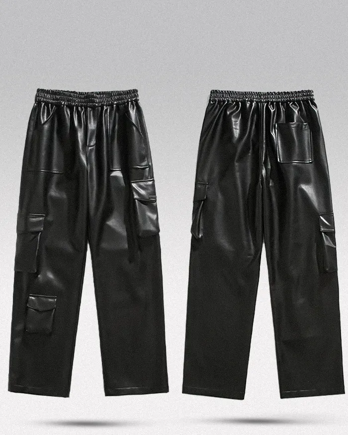 Men's pu leather pants "Kihara" - Image 9