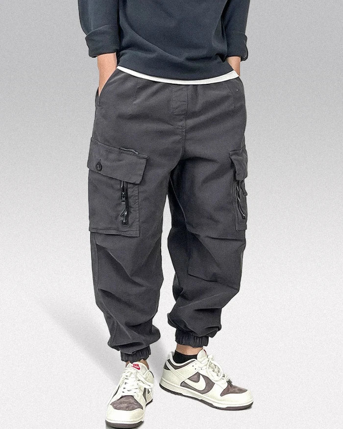 Men's streetwear cargo pants "Tomioka" - Image 3