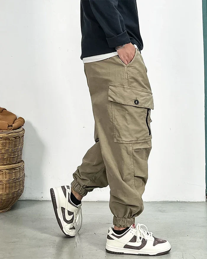 Men's streetwear cargo pants "Tomioka" - Image 9