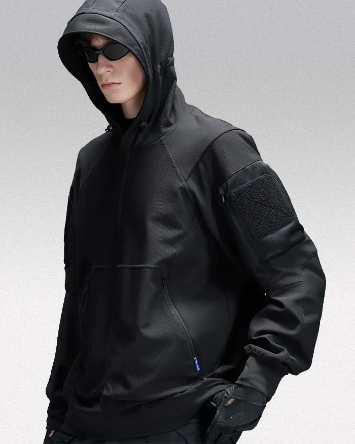 Men's techwear hoodie "Minokamo" - Image 11