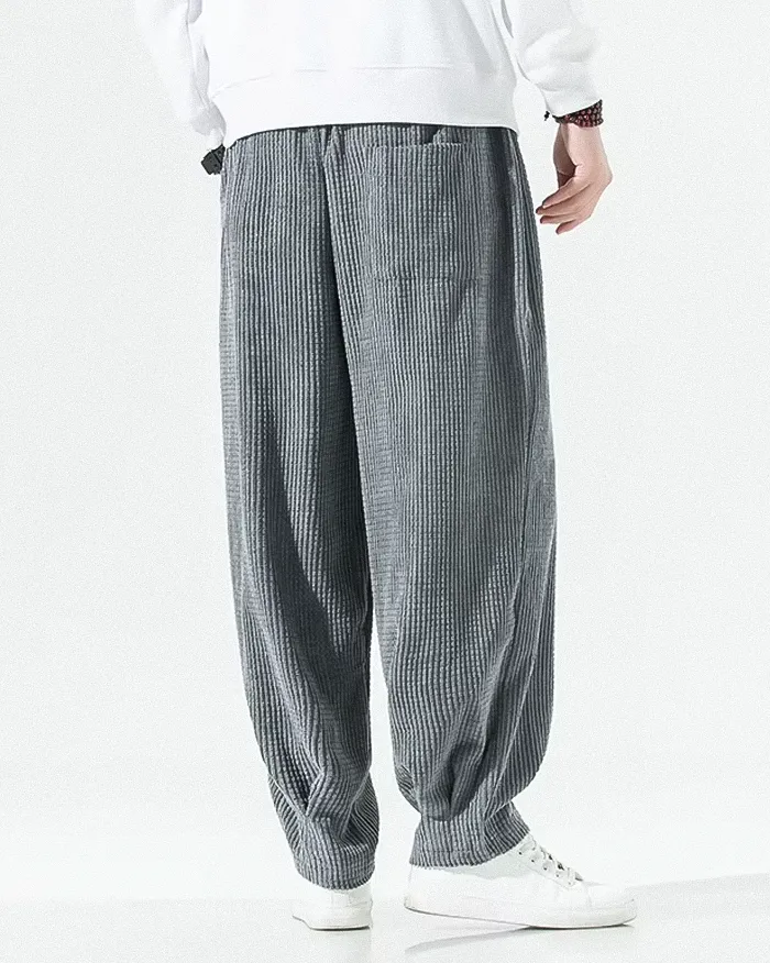 Men's wide leg corduroy pants "Hyoga" - Image 6