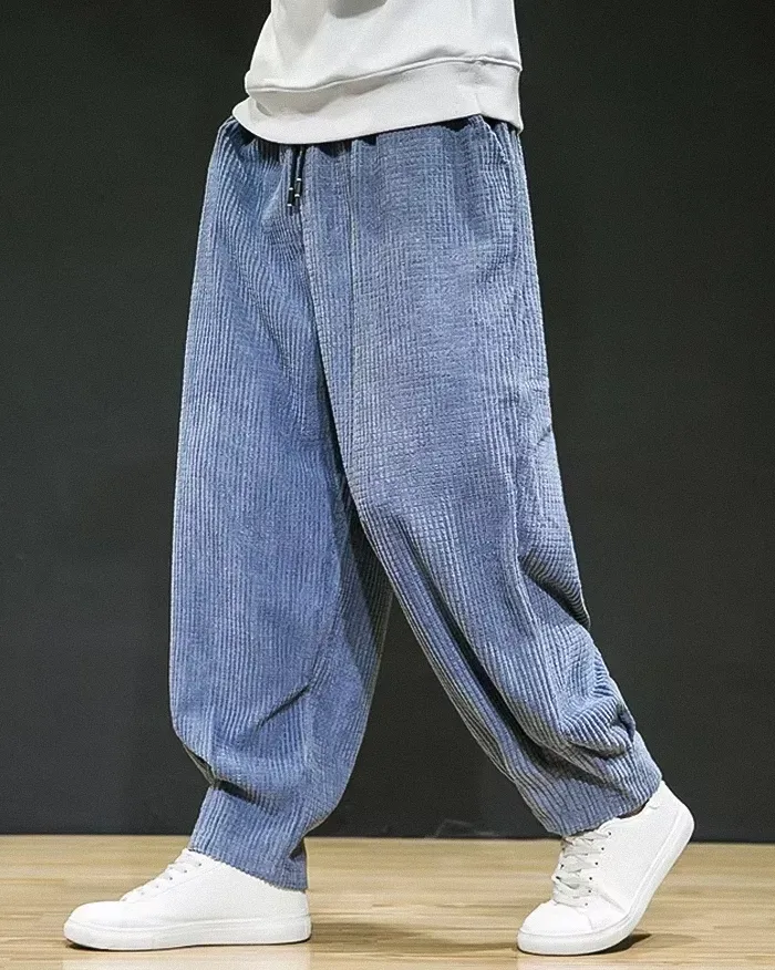 Men's wide leg corduroy pants "Hyoga" - Image 7