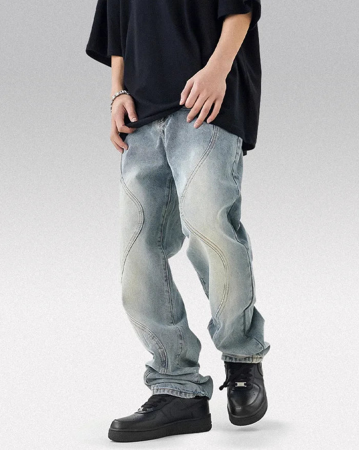 Men's Y2k baggy jeans "Kasumi" - Image 2
