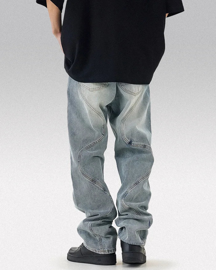 Men's Y2k baggy jeans "Kasumi" - Image 3