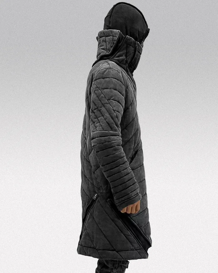 Mid Length Down Coat "Baraki" - Image 12