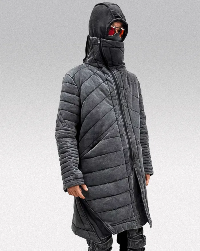 Mid Length Down Coat "Baraki" - Image 14