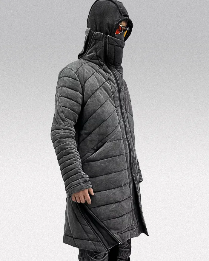 Mid Length Down Coat "Baraki" - Image 17