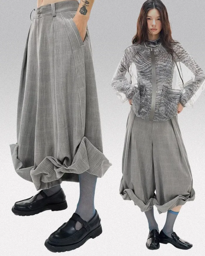 Modern hakama style pants "Nakatsu" - Image 10