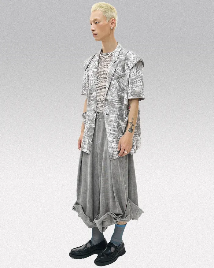 Modern hakama style pants "Nakatsu" - Image 7