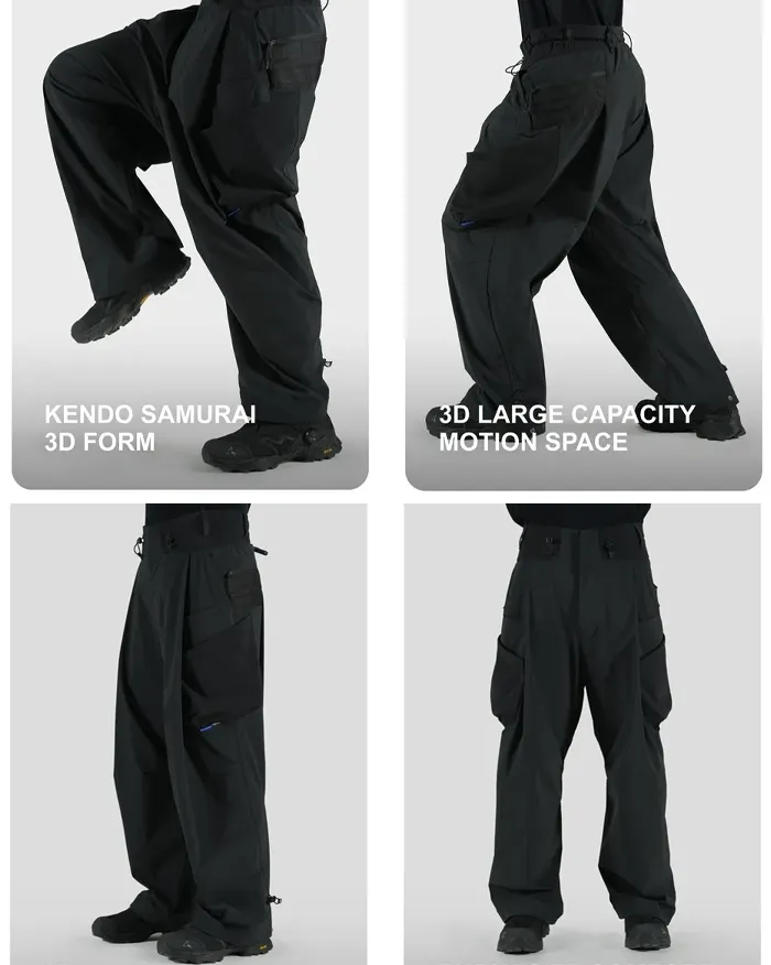 Modern samurai pants "Uonuma" - Image 9