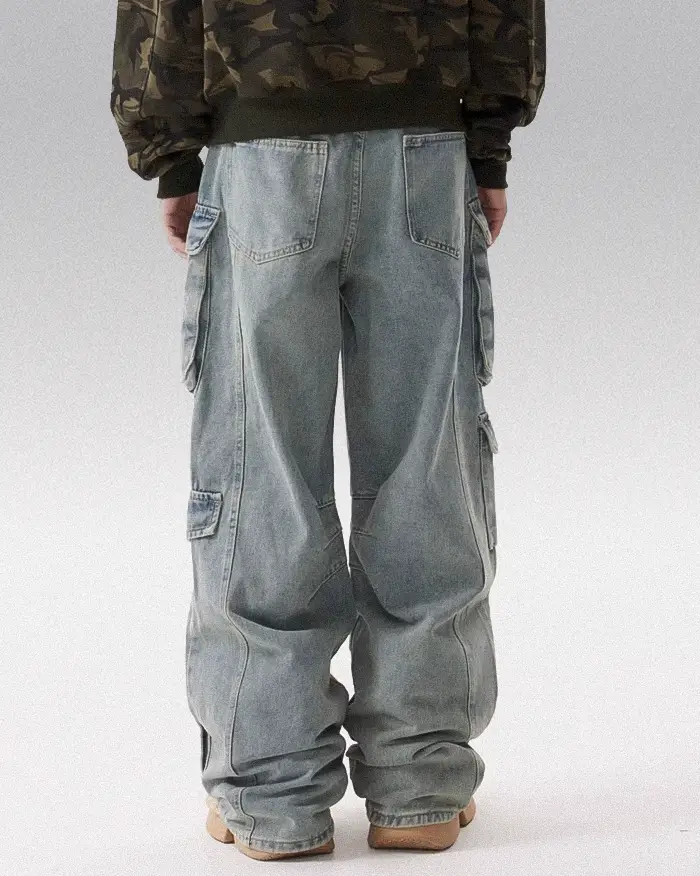 Multi pocket cargo jeans "Koji" - Image 2